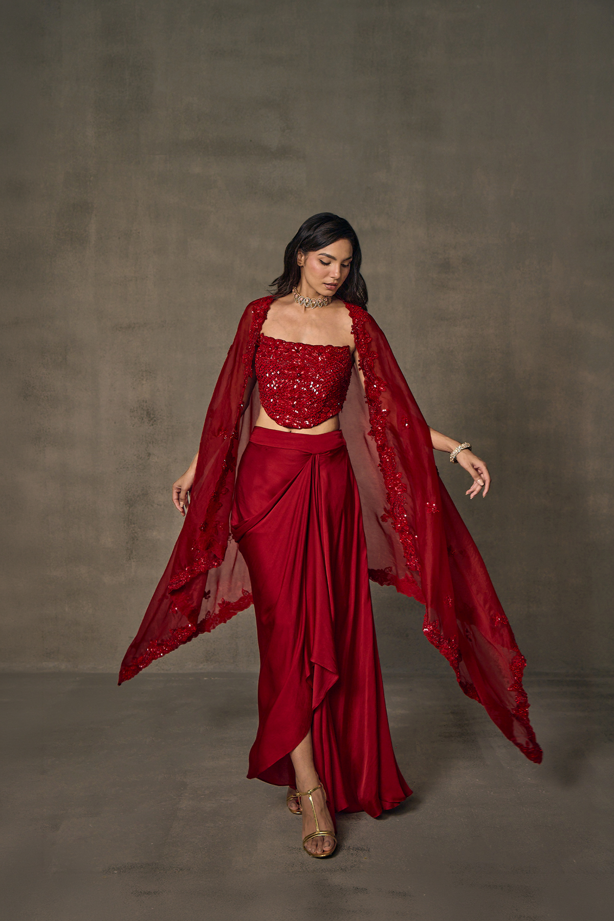 Eva Cape Set