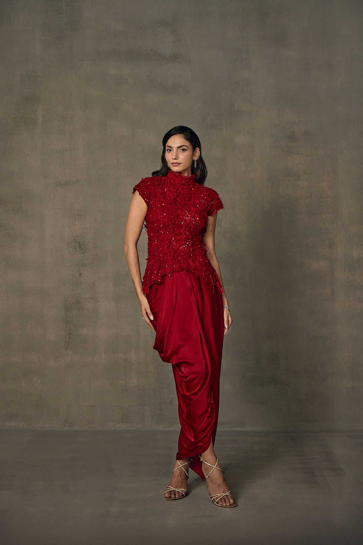 Rose Skirt Set