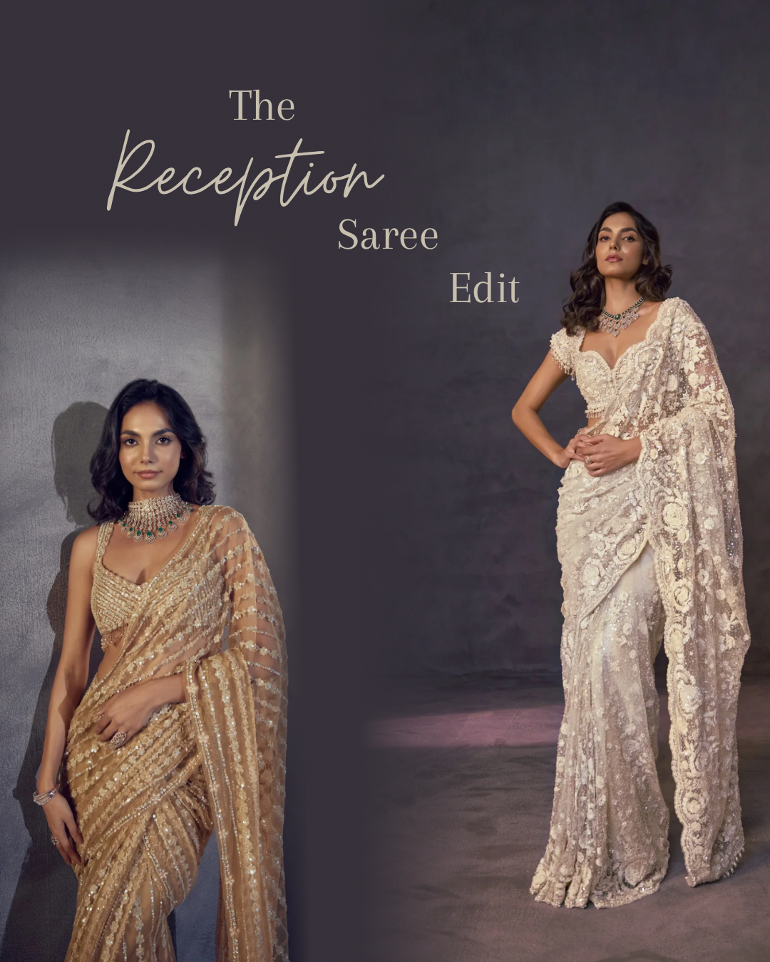 The Reception Saree Edit