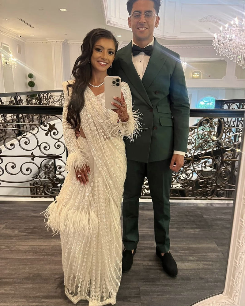 Ami Patel wearing the Meher