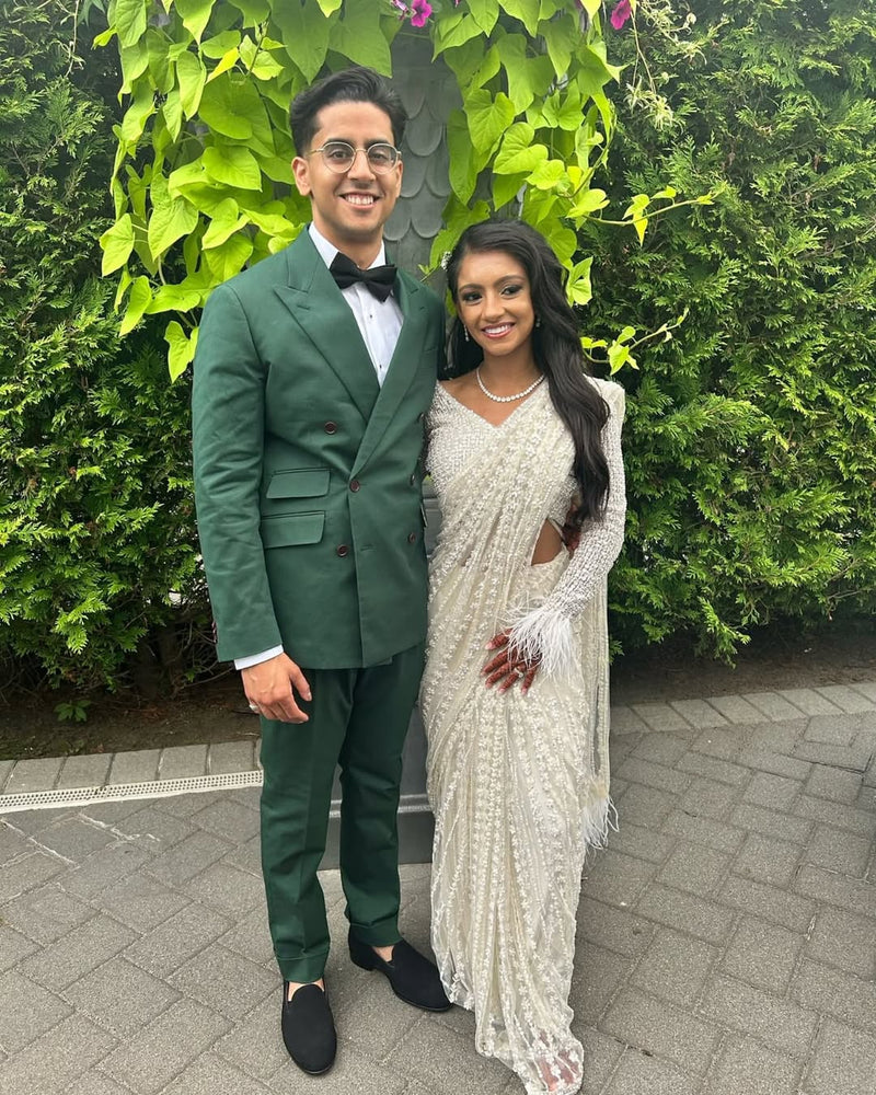 Ami Patel wearing the Meher