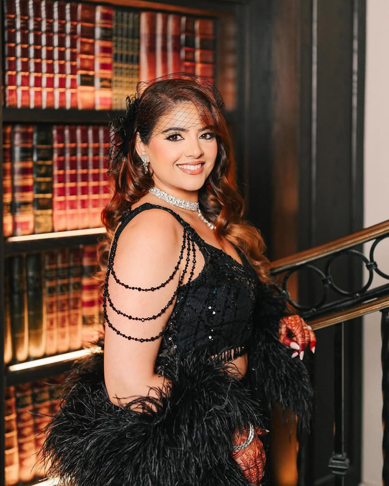 Anu Upadhyay wearing the Falak