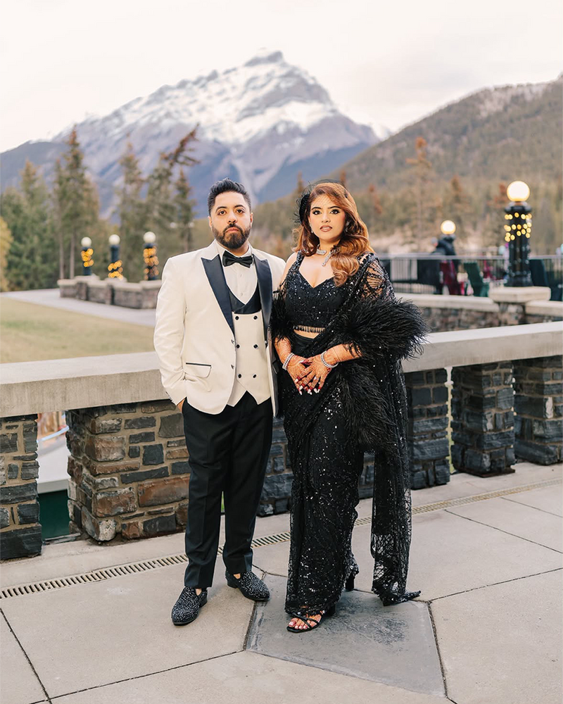 Anu Upadhyay wearing the Falak