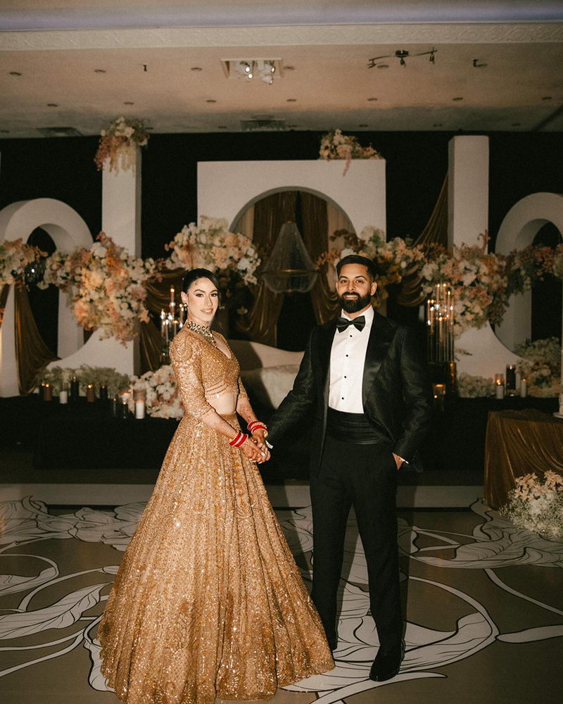 Bhavneet Sandhu wearing the Maliha