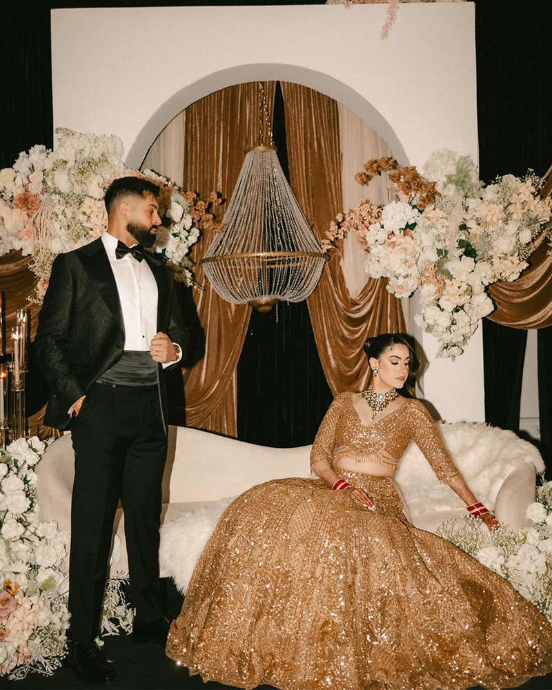 Bhavneet Sandhu wearing the Maliha