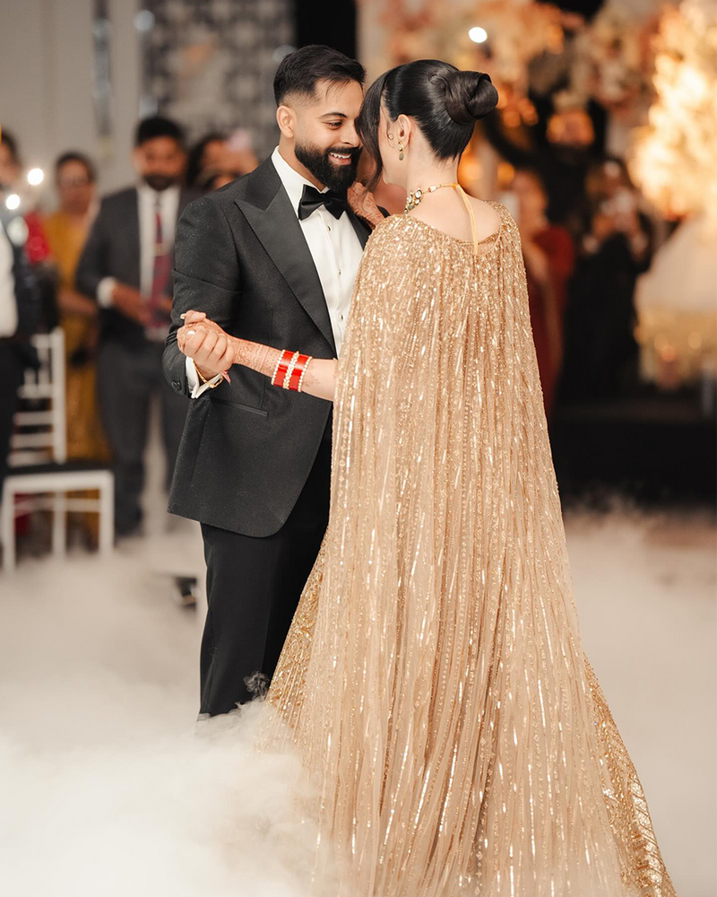 Bhavneet Sandhu wearing the Maliha