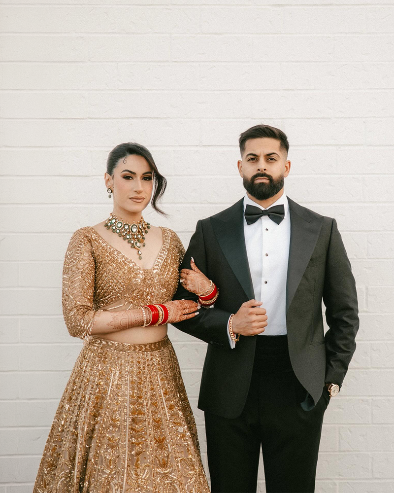 Bhavneet Sandhu wearing the Maliha