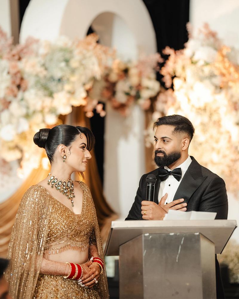 Bhavneet Sandhu wearing the Maliha