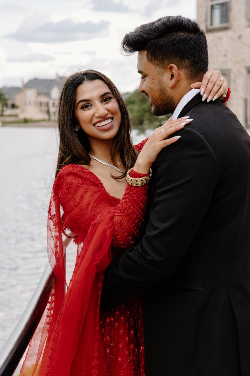 Chamine Robince wearing the Bahar