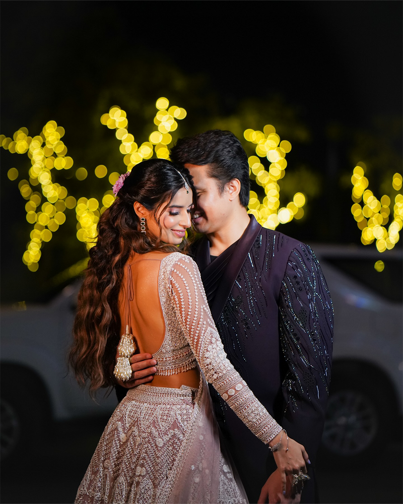 Charu Mishra wearing the Samreen