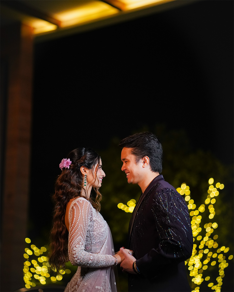 Charu Mishra wearing the Samreen