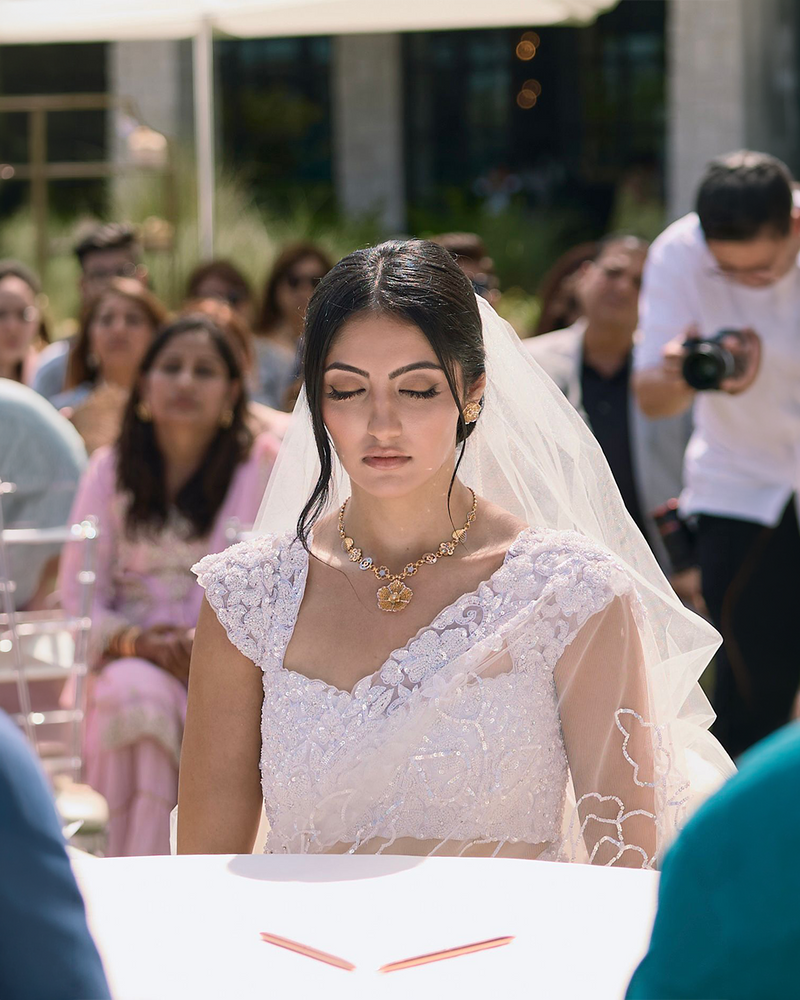 Inaara Lalani wearing the Iqra