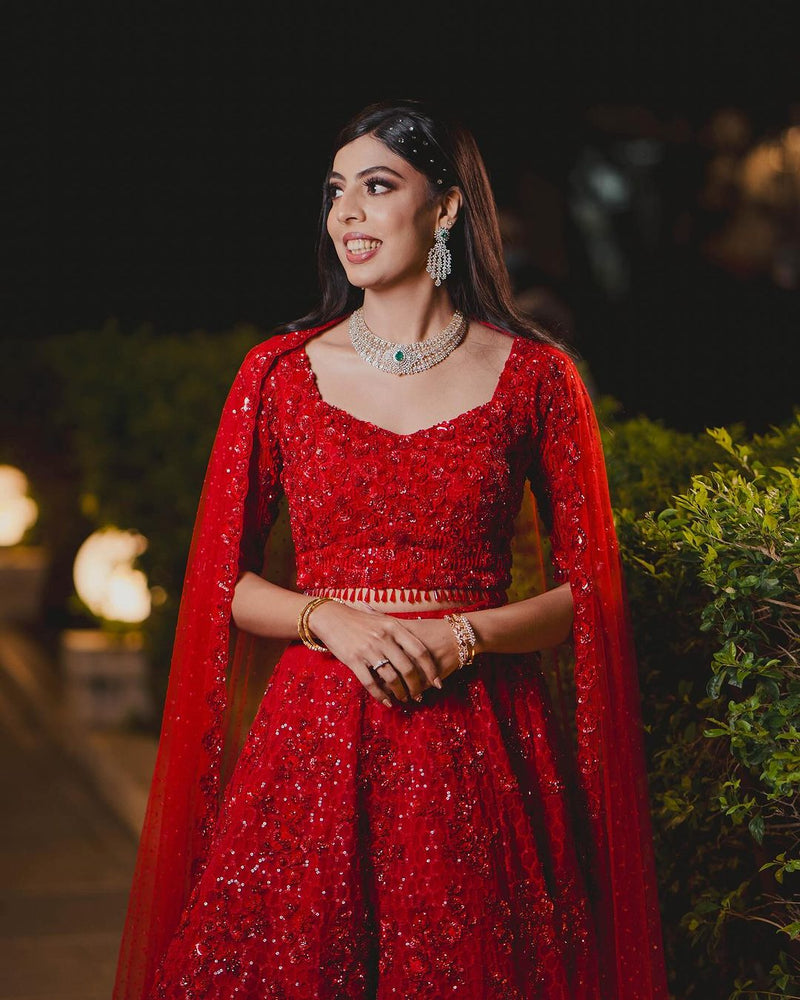 Lekha Maganti wearing the Nargis