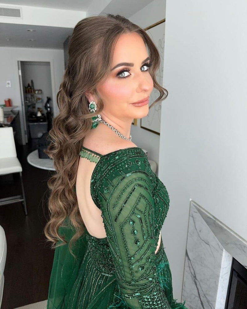 Michelle Rose wearing the Sahiba