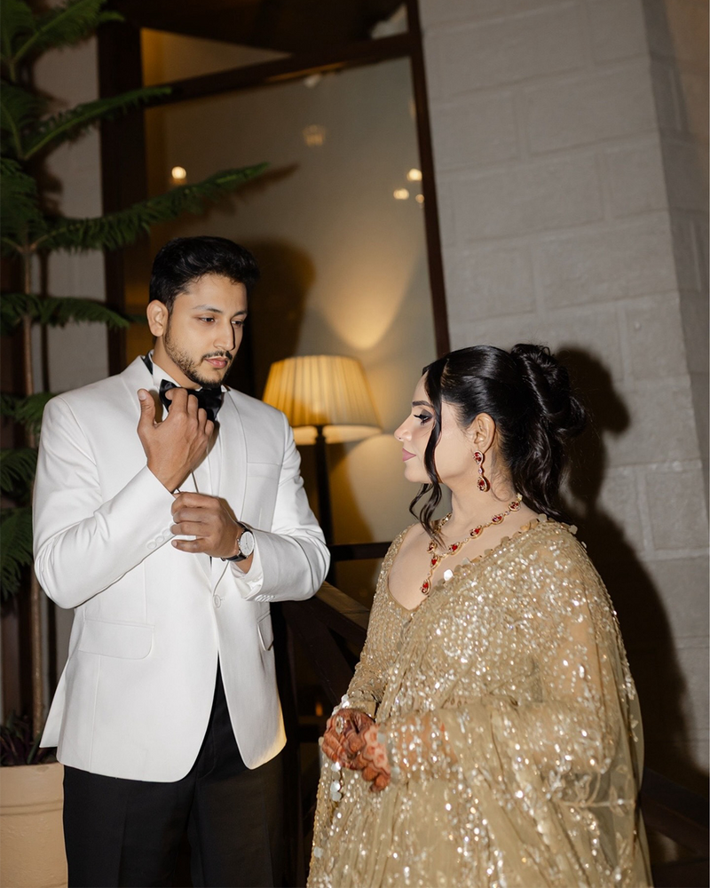 Nikita Pandey wearing the Farida