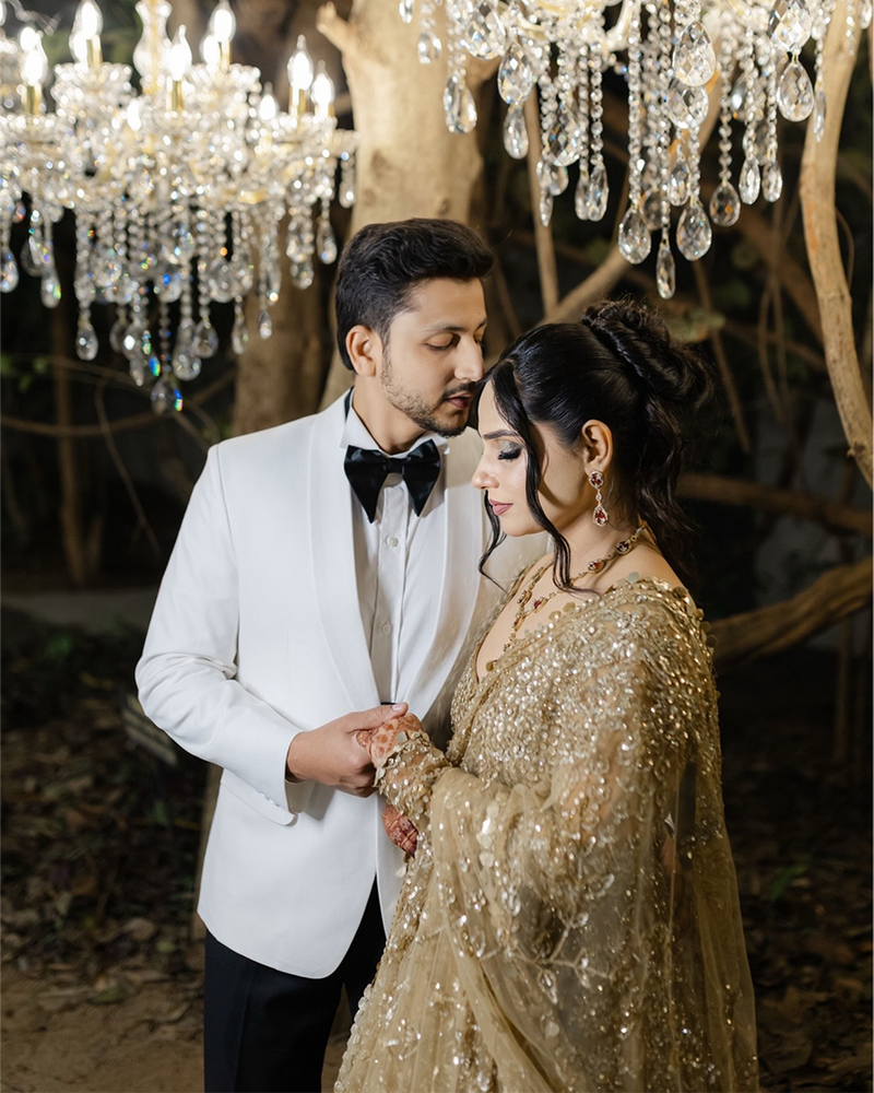 Nikita Pandey wearing the Farida