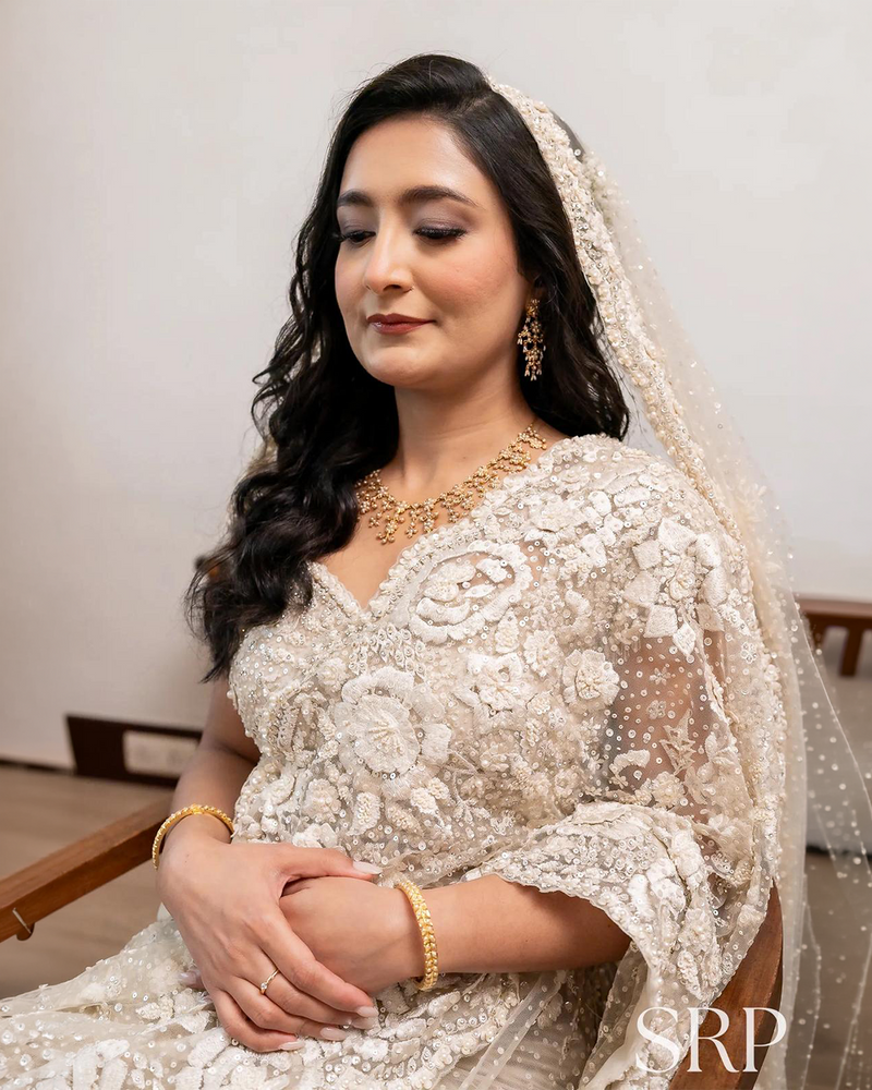 Pearl A Prabal wearing the Aurelia