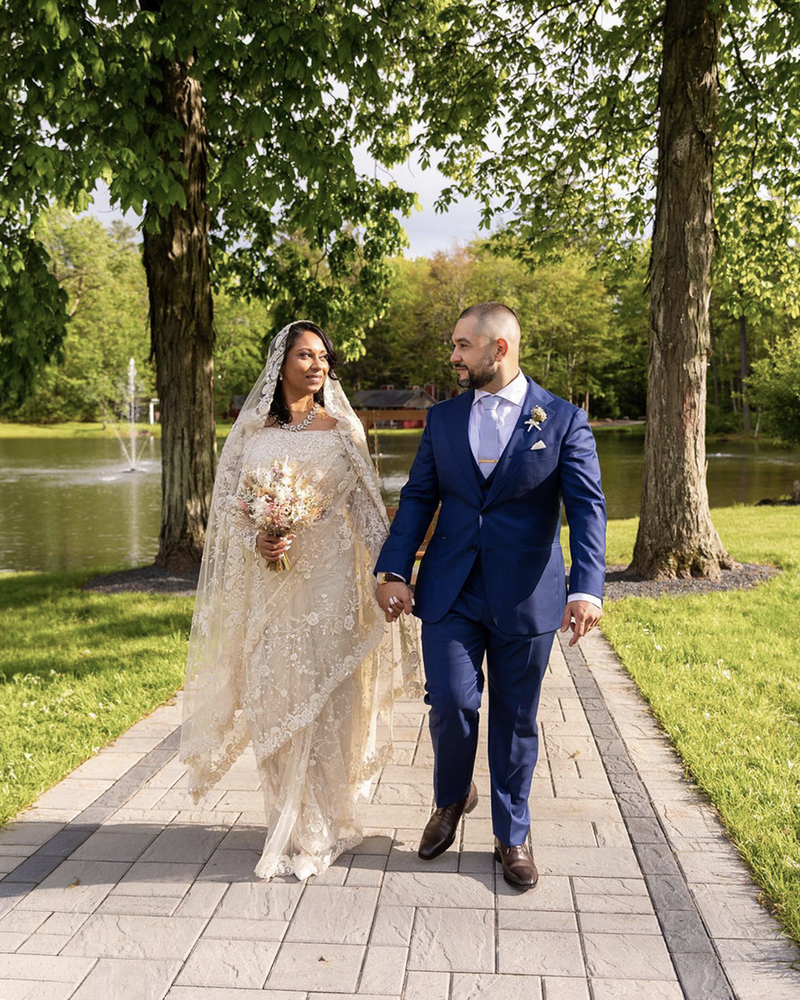 Rohini Ramdat wearing the Nooriya