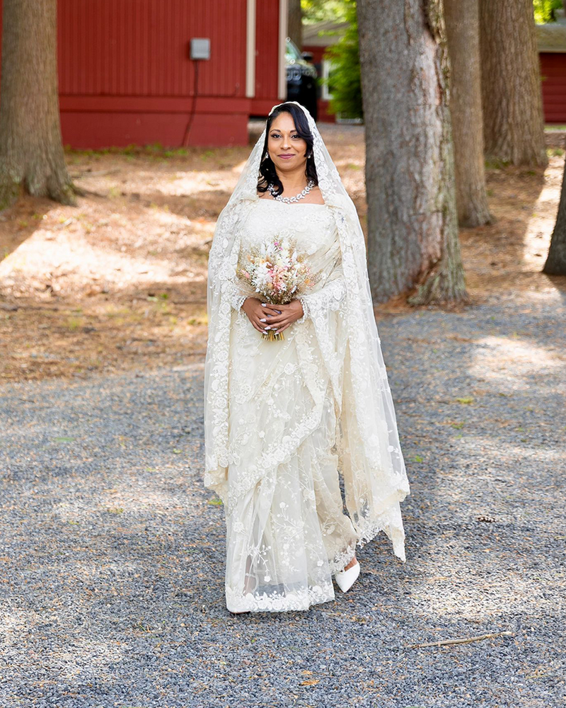Rohini Ramdat wearing the Nooriya