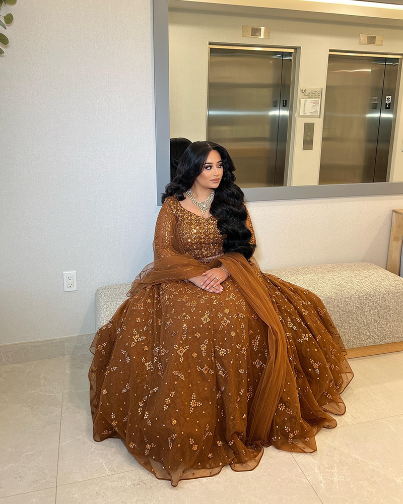 Shahzadi Siddique wearing the Brisa