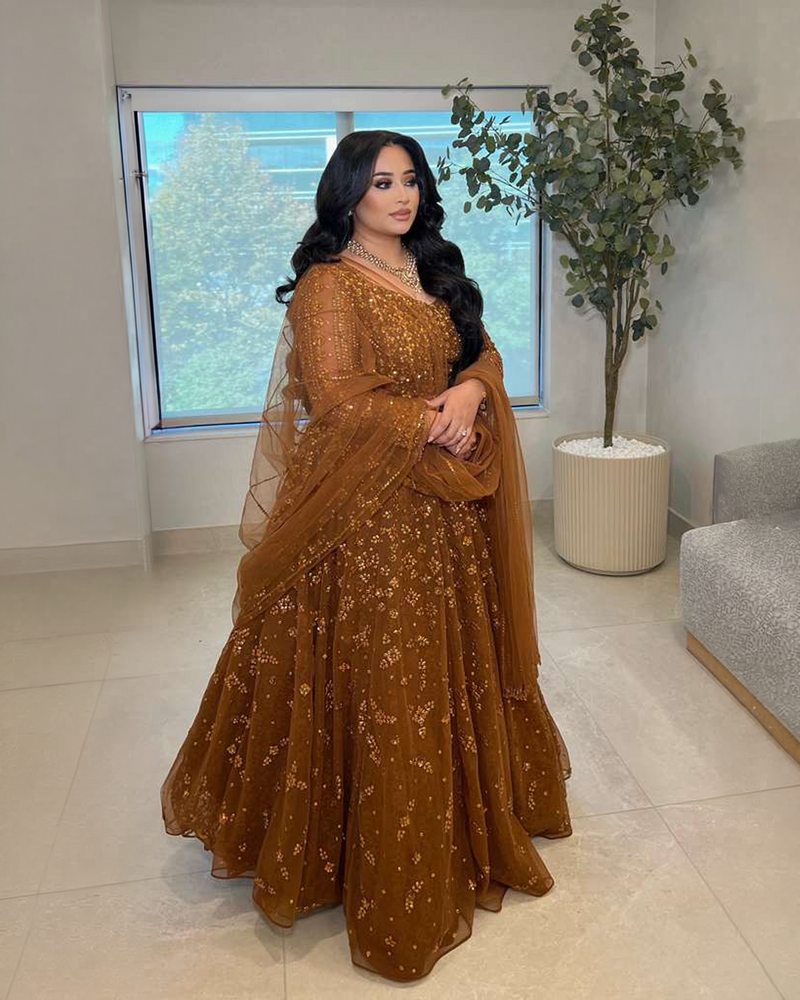 Shahzadi Siddique wearing the Brisa