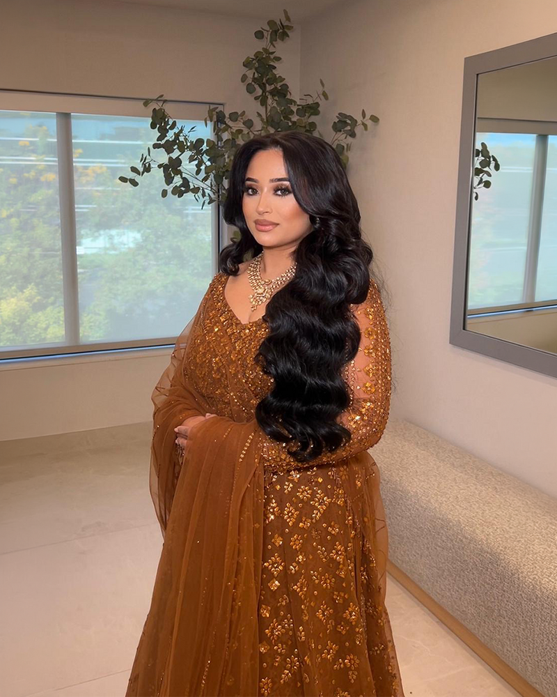 Shahzadi Siddique wearing the Brisa