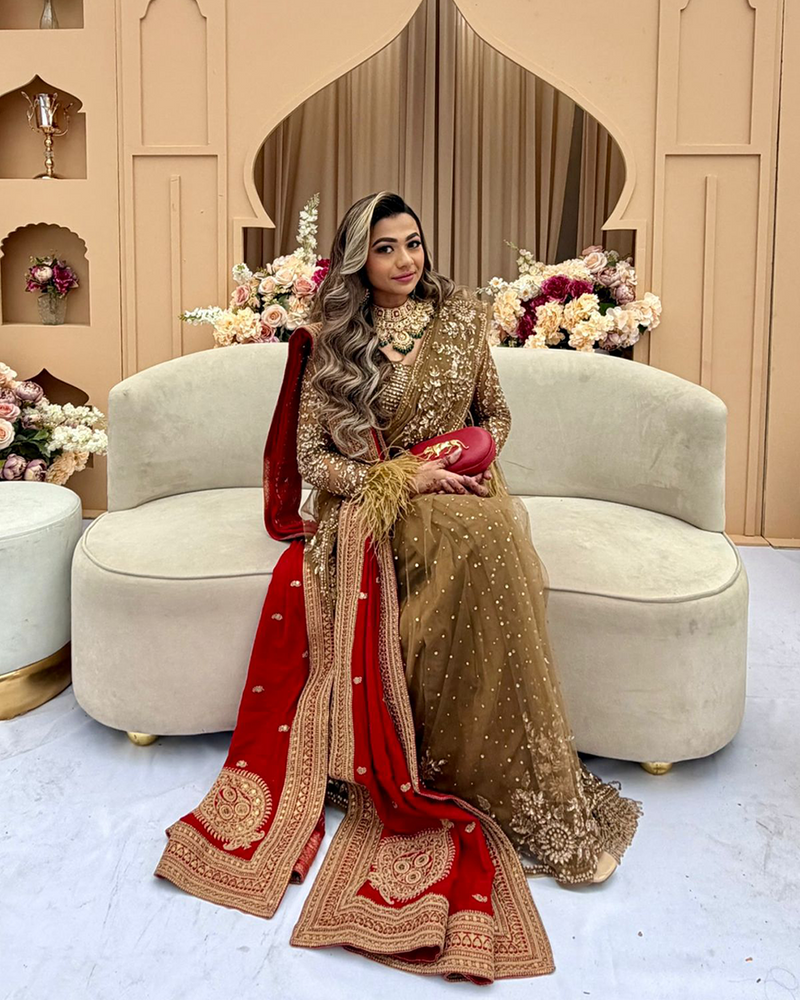 Shamima Majumder wearing the Thea