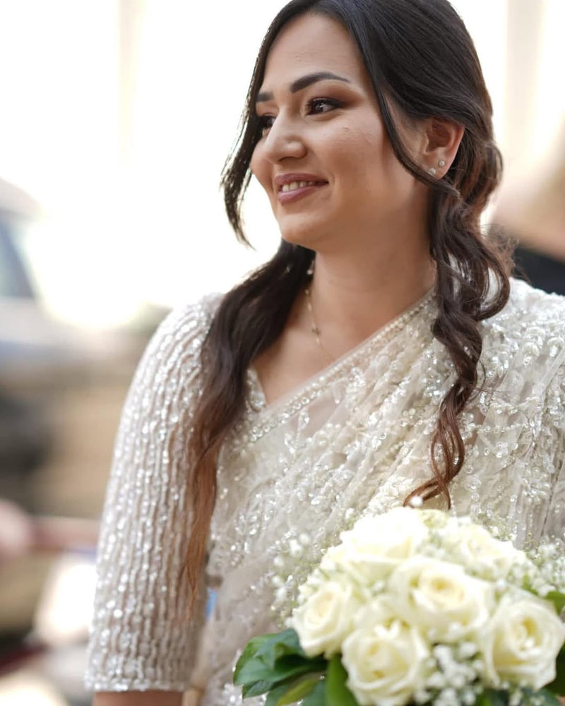 Sharmila Abidaly wearing the Amelia
