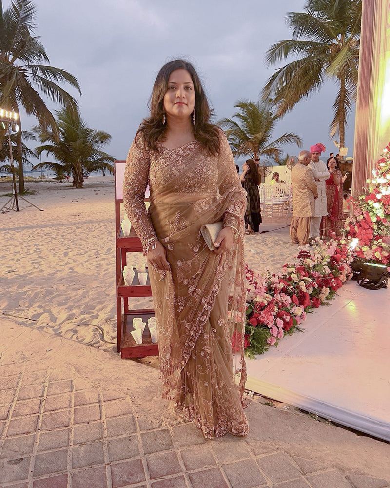 Sharmila Chhabriya wearing the Anahita