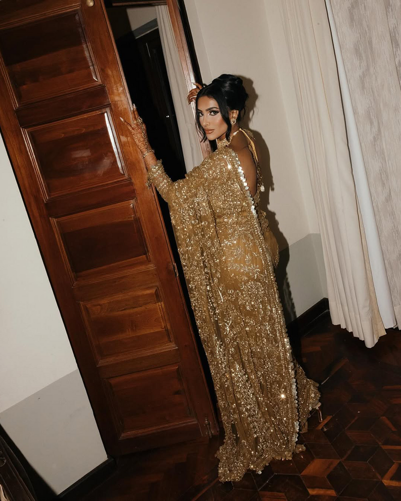 Soundarya Rao wearing the Maristela