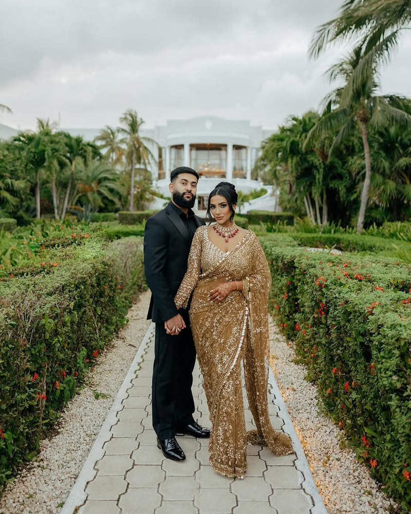 Soundarya Rao wearing the Maristela