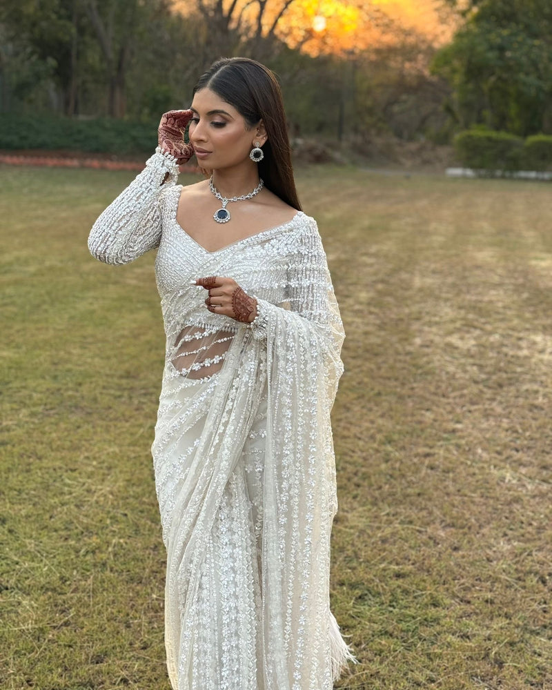 Tejasvi Madgulkar wearing the Meher