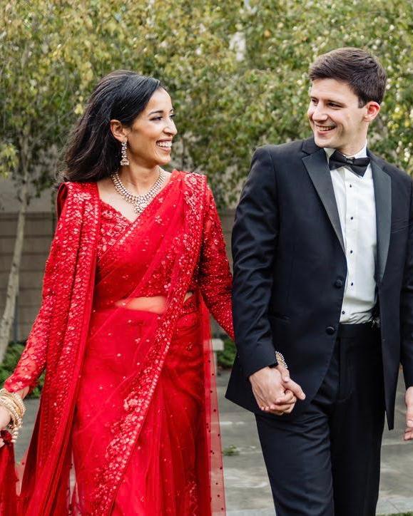 #RoujeBride wearing the Aafreen