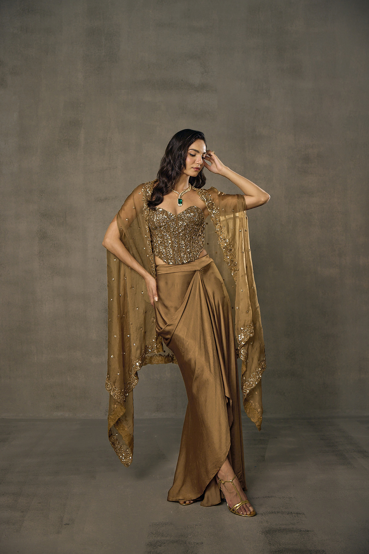 Clarissa Cape Set
