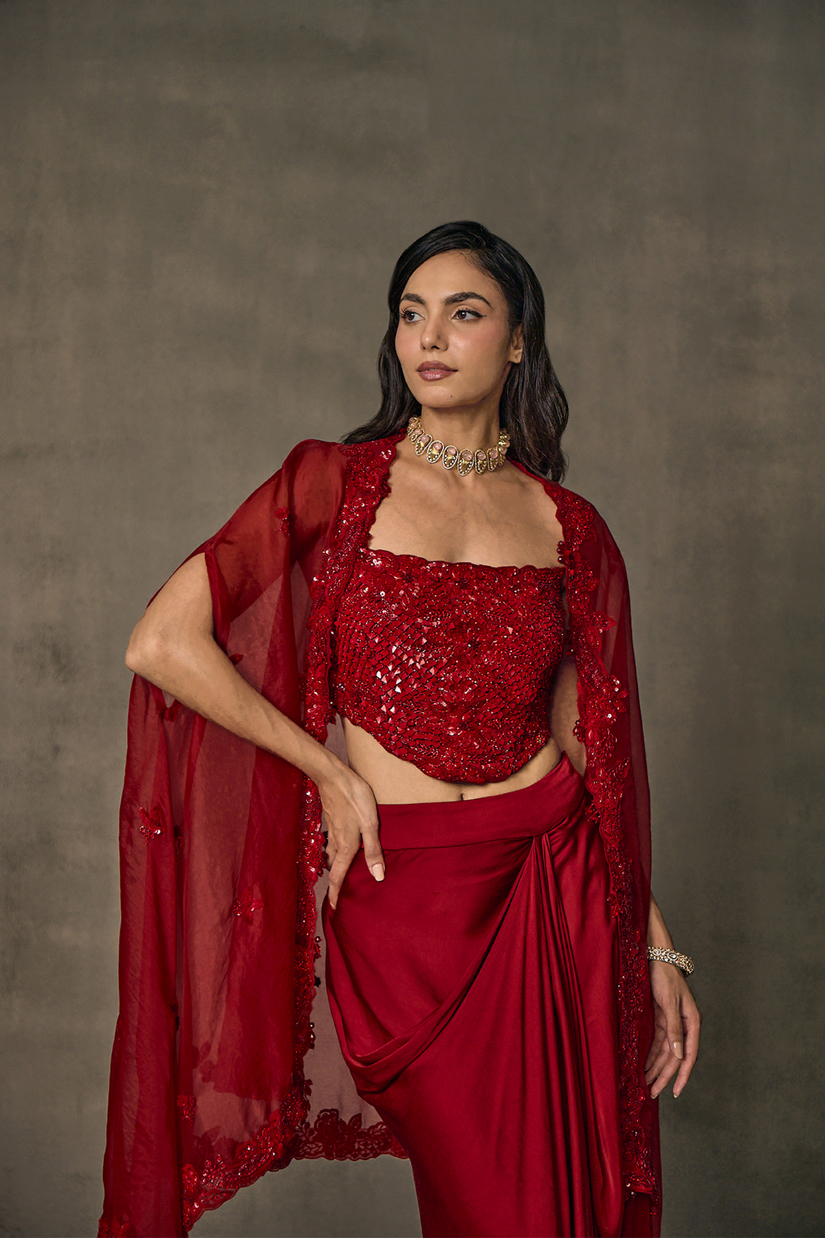 Eva Cape Set
