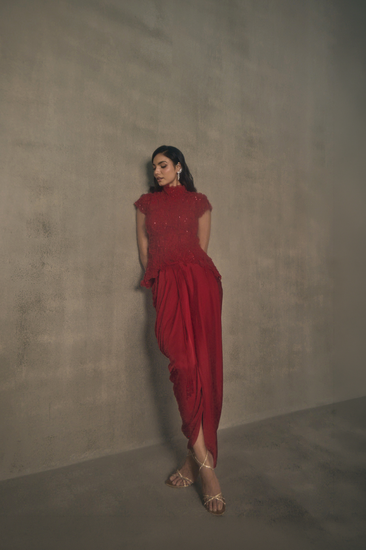 Rose Skirt Set