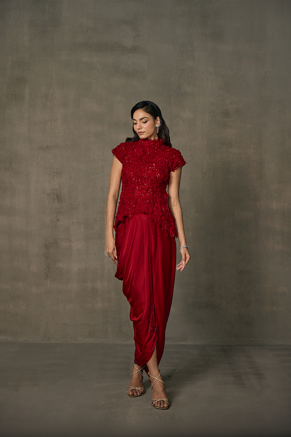 Rose Skirt Set