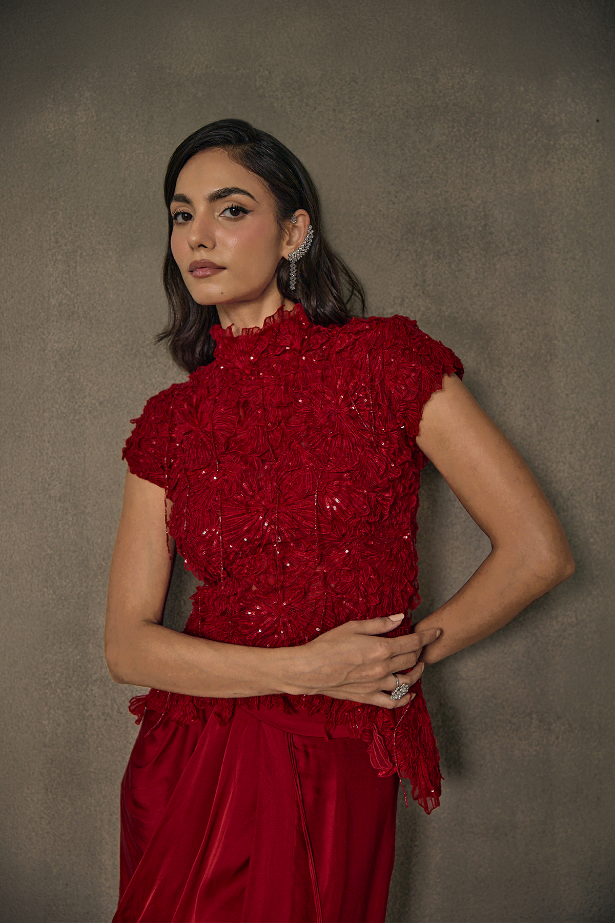 Rose Skirt Set